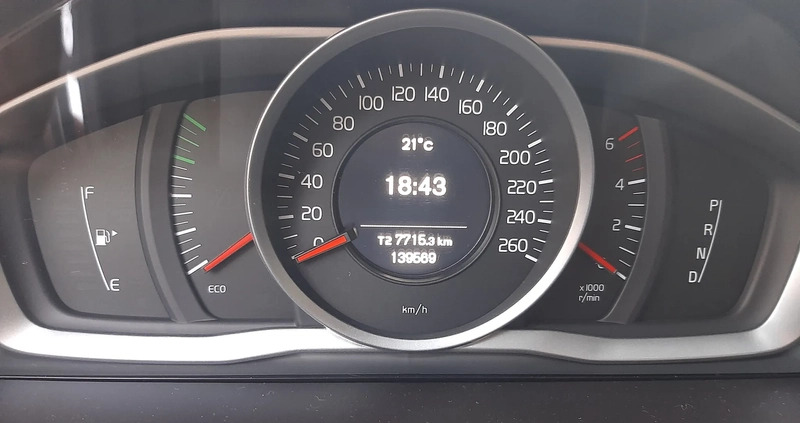 Volvo XC 60 cena 79950 przebieg: 139600, rok produkcji 2016 z Głubczyce małe 67